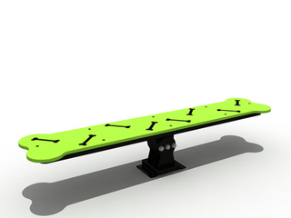 Equipamento de treinamento para cães ao ar livre SeeSaw Agility para animais de estimação Playground